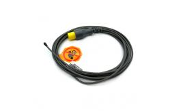 China Reusable 2Pin 3m Skin Temp Probe Round Pediatric Rectal Probes supplier