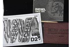 China Debossed PU PVC Custom Leather Labels For Handmade Items supplier