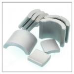OEM Ferrite Arc Magnet Tile Shape Strontium Ferrite Magnet for sale