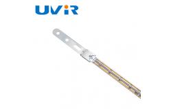 China 2000W 400V IR Halogen Lamps Gold Coating Reflector With X Base supplier