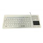Desktop Mount IP68 Antimicrobial Waterproof Keyboard 107 Keys for sale