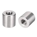 China 40mm Steel Rebar Coupler Straight Parallel Thread Ordinary Type manufacturer