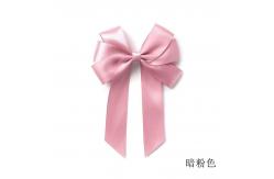 China Customized  Christmas Pre-made Gift Bakery Chocolate Box Decorative Craft Satin Gift Ribbon Bow supplier
