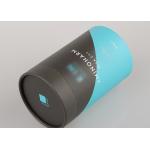 Customized Plastic - Paper Composite Cans / Bottle Food Grade With Screw Cap for sale