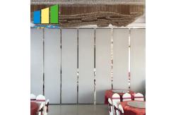 China Wooden Sliding Room Acoustic Folding Foldable Partition Walls Divider Screen supplier