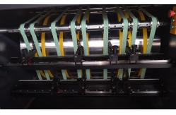 China Automatic Cardboard V Groove Cutter Machine 35m/Min For Cell Phone Case supplier