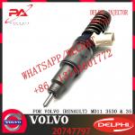 common rail injector 20747797 BEBE4D12001 21582101 injector for V-O-L-V D9B D11B1-A MP diesel fuel injector nozzle 2074779 for sale