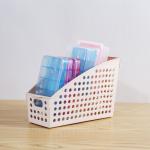File Document Storage Plastic Basket Organizer For Folder  Book