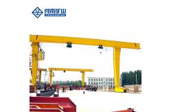 China Remote Control Garage Gantry Crane , Single Beam Mobile Overhead Crane supplier