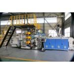China 1220mm Artificial PVC Marble Sheet Making Machine / Extrusion Line 75kW for sale