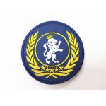 Event Embroidered Badges Patch Overlock For Uniform / Shoes / Caps