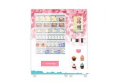 China Winnsen High Tech Food Vending Machine , Automatic Cupcake Vending Machine supplier