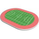 EPDM System Jogging Track Material 15mm Thickness Eco Friendly for sale