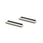 Dual Bottom Contact Precision FFC FPC Connector 1.2mm Height With Flip Lock for sale