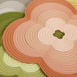 4 in 1  Collapsible silicone hot pad trivet