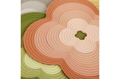 China 4 in 1  Collapsible silicone hot pad trivet supplier