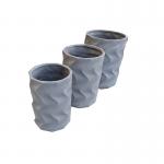 Modern Style Fiber Clay Planter D340*H360 Waterproof And Fireproof
