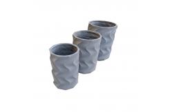China Modern Style Fiber Clay Planter D340*H360 Waterproof And Fireproof supplier