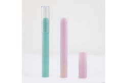China Custom Logo Lipstick Containers Cosmetic Eyeshadow Pen ABS Plastic Empty Eyeshadow Stick supplier