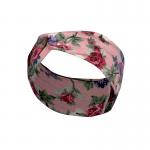 Fashion Women Head Scarves Wide Elastic Headbands With Heat Transfer Logo