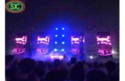 China SMD1921 5500nits P3.91 P4.81 RGB Led Video Wall For Advertising supplier