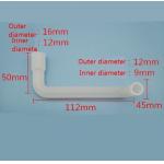 Anti Aging Odorless Translucent Silicone Reducer Elbow For Hose