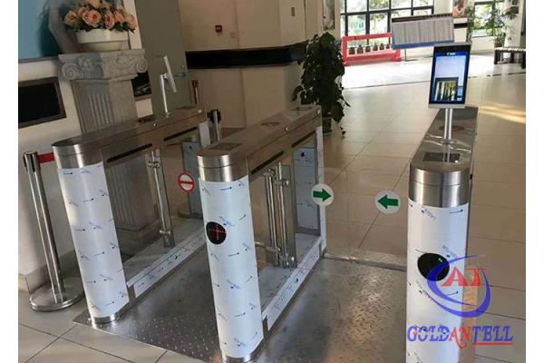 60-65cm SS316 Rfid Card Face Recognition Turnstile
