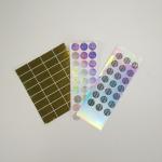 VMPET MOPP Holographic Adhesive Private Stickers For Boxes