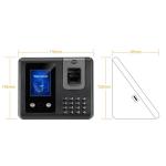 ID IC Card 2.8 Inch Facial Recognition Access Control System for sale