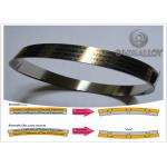 Water Heater Elements Bimetallic Material 1.0mm Thickness With Spool / Coil Package for sale