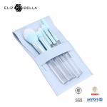 5pcs Cosmetic Makeup Brushes Set With Synthetic Hair And Aluminium Ferrule for sale