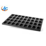 RK Bakeware China Foodservice 400*600 Commercial Nonstick Square Oval Muffin Baking Tray for sale