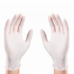 EN455 S-XL White Disposable Medical Latex Gloves Good Feeling for sale