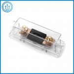 Car Audio Waterproof Bolt Down ANL Fuse Holder 40 - 500A With Transparent Cover for sale