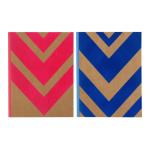 Hardcover Custom Journal Printing Flocking Kraft Paper Sewing Glued Binding for sale