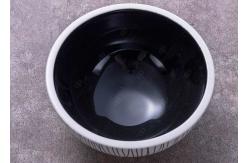 China Matte White Round 4.5'' Porcelain Rice Bowl Microwave Safe supplier