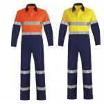 Cotton Long Sleeves Reflective Clothing Work Clothes Labor Protection Clothing for sale