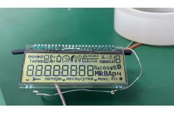 China 7 Segment HTN Positive LCD Display 3.3V For Electricity Meter supplier