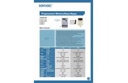 China RTC Load Control Prepaid Electricity Meter IP54 Energy Measurement supplier