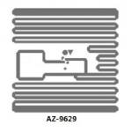 3.5m Read Range RFID UHF Inlay ALIEN H3 Chip , Smart Label Rfid for sale