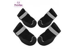 China Breathable Mesh 23.5x7.2cm 500g Dog Running Shoes supplier