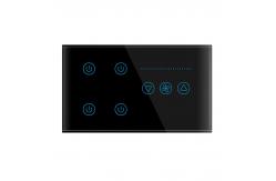 China Fire Retardant Tuya Wifi Switch Controller Smart Light Dimmer Electric Touch Light Panel supplier