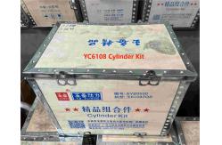 China YC6108 Piston Yuchai Engine Parts Cylinder Liner Piston Ring supplier