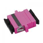 SC OM4 DX Adapter With Flange Fiber Optic Adapter/Coupler for sale