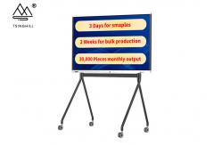 China Black Smart Class Whiteboard Windows 10 65 Inch Digital Board supplier