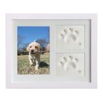 Wooden Custom Photo Frame 28x23CM For Dog Or Cat Pet Paw Picture Display for sale