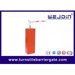 AC220V Parking Barrier Gates With Aluminum Alloy Motor and Red Color Cabinet for sale