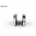 Half Height Sliding Speed Gates RFID Card Reader Face Recognition Pedestrian Sliding Turnstile for sale