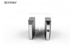 China Half Height Sliding Speed Gates RFID Card Reader Face Recognition Pedestrian Sliding Turnstile supplier