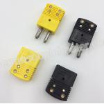 Standard Male And Female RTD Thermocouple Connectors Type K / J for sale